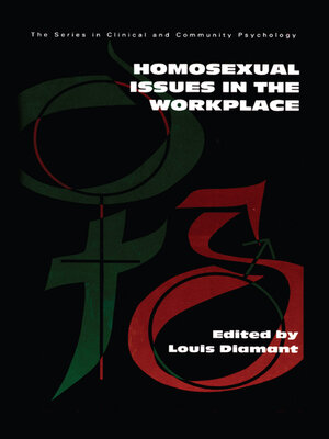 cover image of Homosexual Issues In the Workplace
